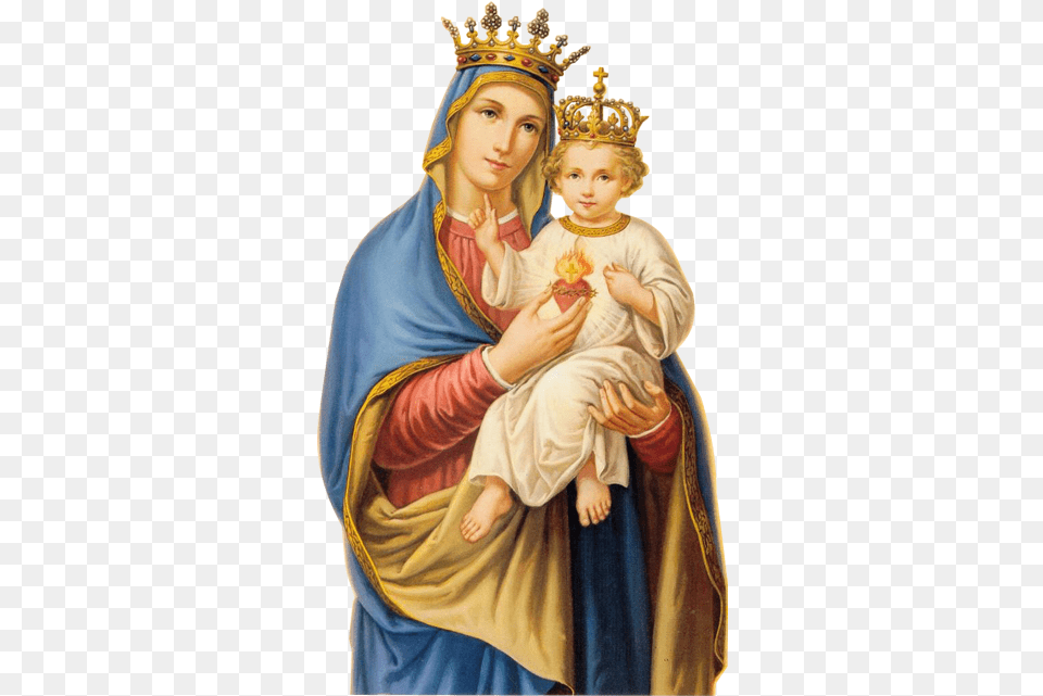 Our Lady Of The Sacred Heart Nuestra Del Sagrado Corazon, Accessories, Baby, Person, Jewelry Free Transparent Png