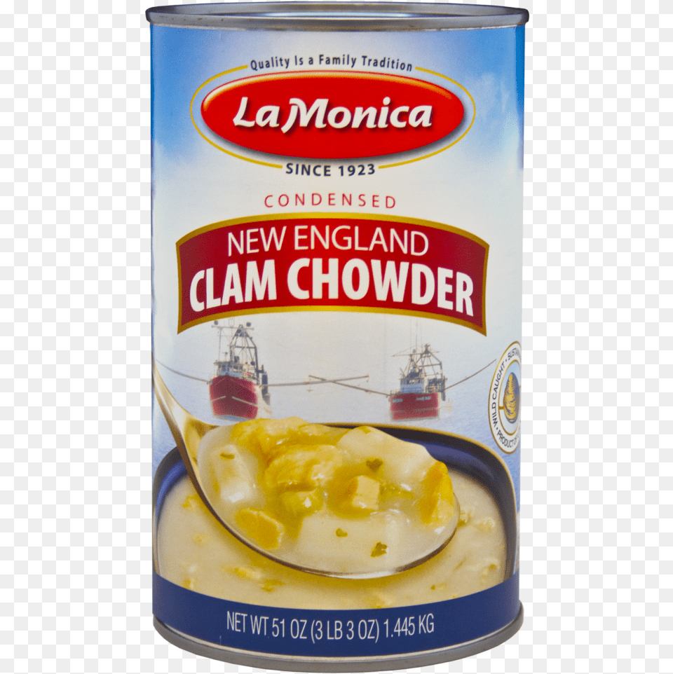 Our Lamonica New England Clam Chowder Is A Quick And, Food, Egg, Custard, Transportation Png