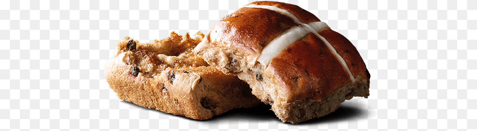 Our Lightly Spiced Fruity Hot Cross Bun Is The Perfect, Bread, Food Free Png Download