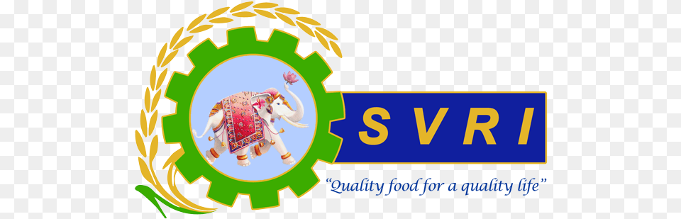 Our Logo Sri Venkateswara Rice Industry Rice Industry Logo, Animal, Elephant, Mammal, Wildlife Png