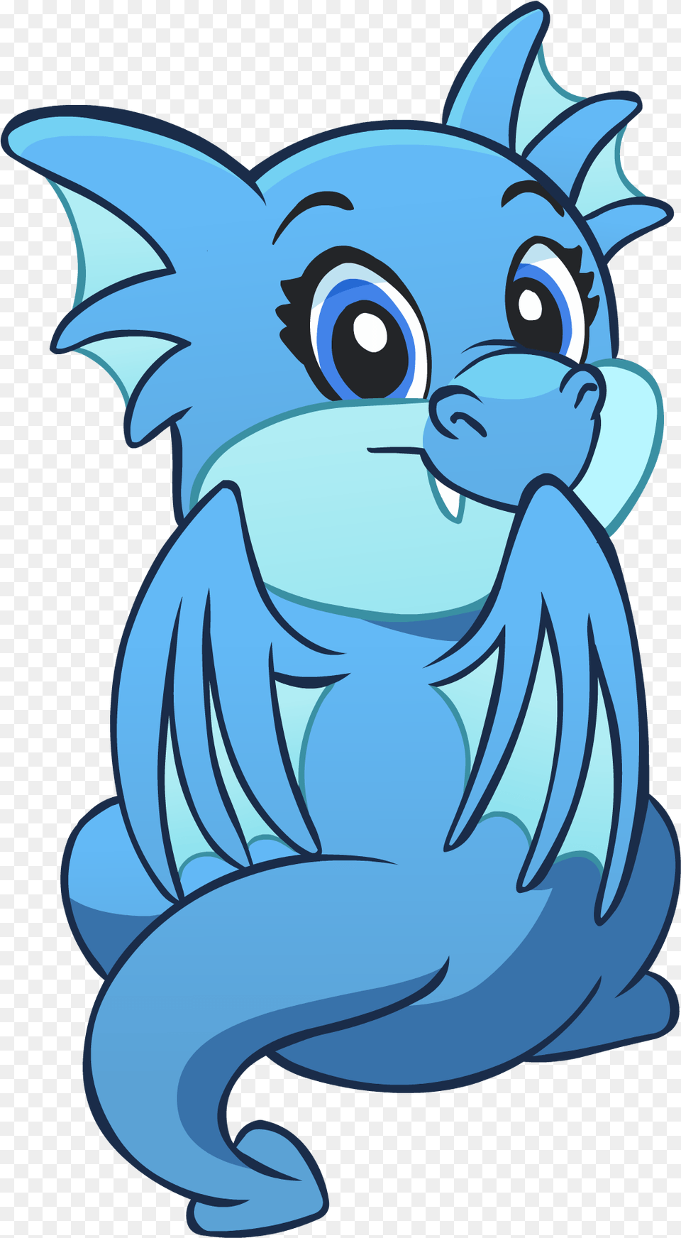 Our Mascot Isnu0027t She Cute Creatures Blue Dragon Cartoon, Animal, Bird, Jay Free Png Download