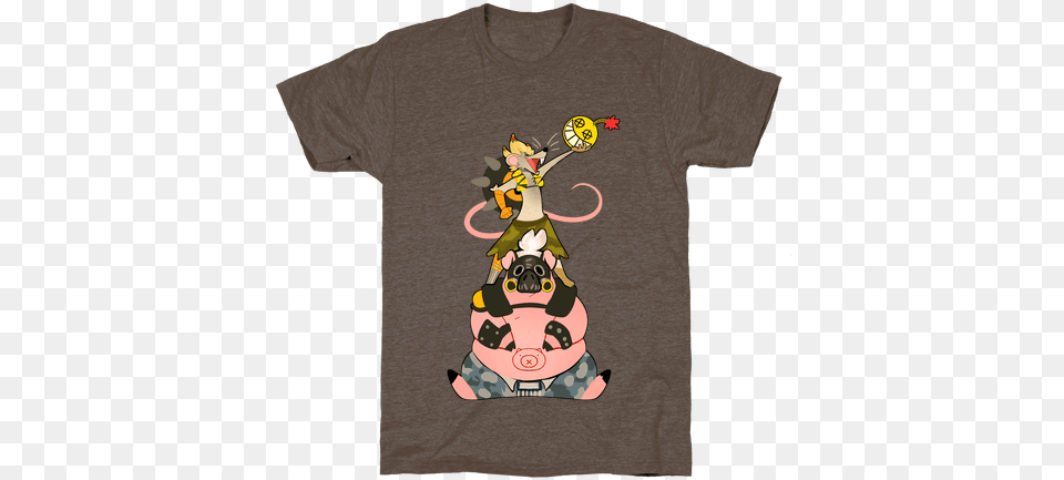 Our Names Are Junkrat And Roadhog Mens T Shirt T Shirt, Clothing, T-shirt Free Transparent Png