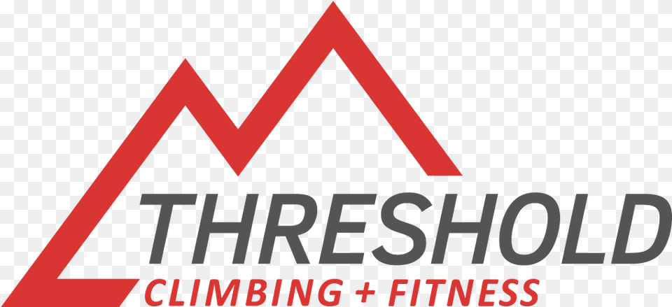 Our Partners Threshold Climbing Fitness And Yoga, Logo, Scoreboard, Symbol, Triangle Free Png Download