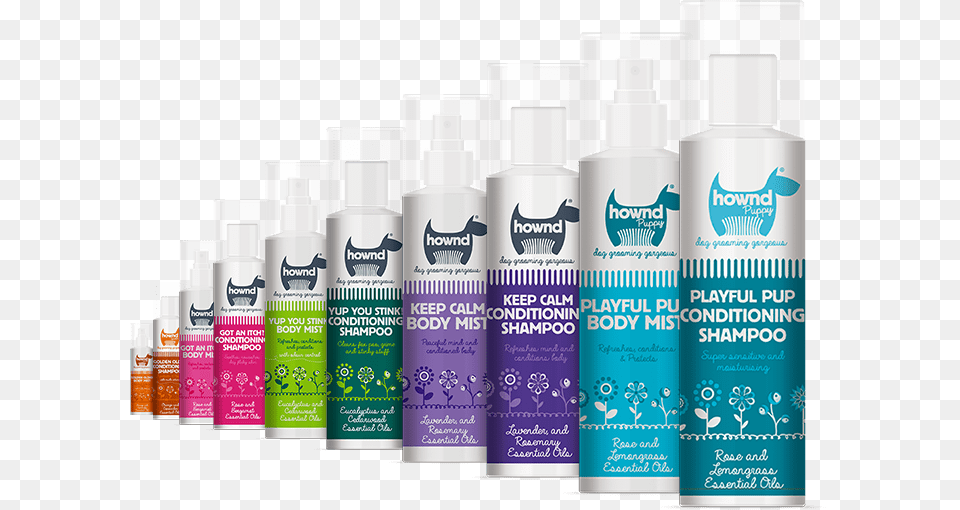 Our Pledge Hownd Playful Pup Calming And Conditioning Puppy Shampoo, Bottle, Cosmetics, Perfume Free Png