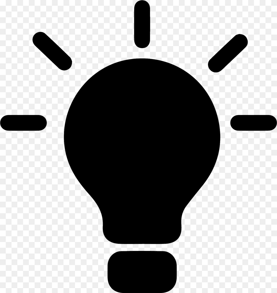 Our Product Development Icon Clipart Light Bulb Icon, Gray Free Transparent Png