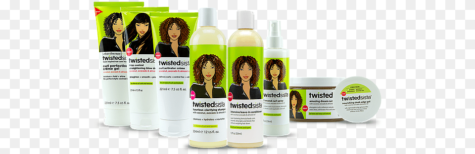 Our Products Twisted Sista Leave In Conditioner Intensive With, Adult, Bottle, Female, Lotion Free Png