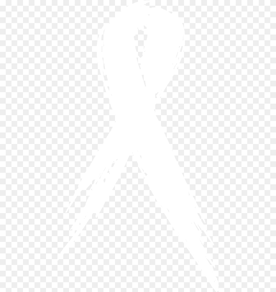 Our Promise White Cancer Ribbon, Stencil, Adult, Female, Person Png Image