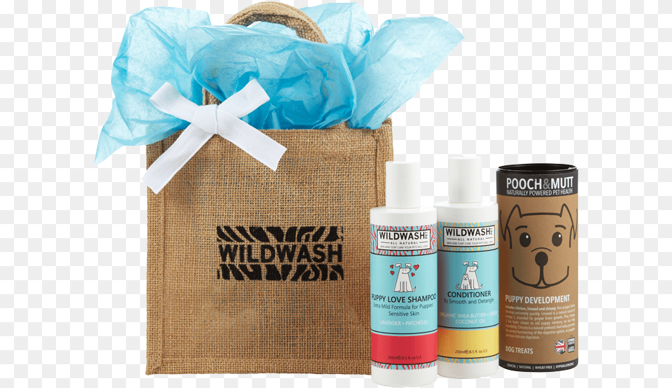Our Puppy Love Gift Set Is The Perfect Present For Gift Bag Shampoo, Can, Tin, Bottle Png