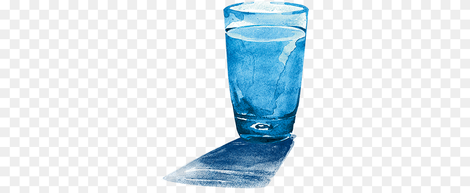 Our Service Commitment Blue Lagoon, Glass, Ice, Bottle, Jar Free Png Download