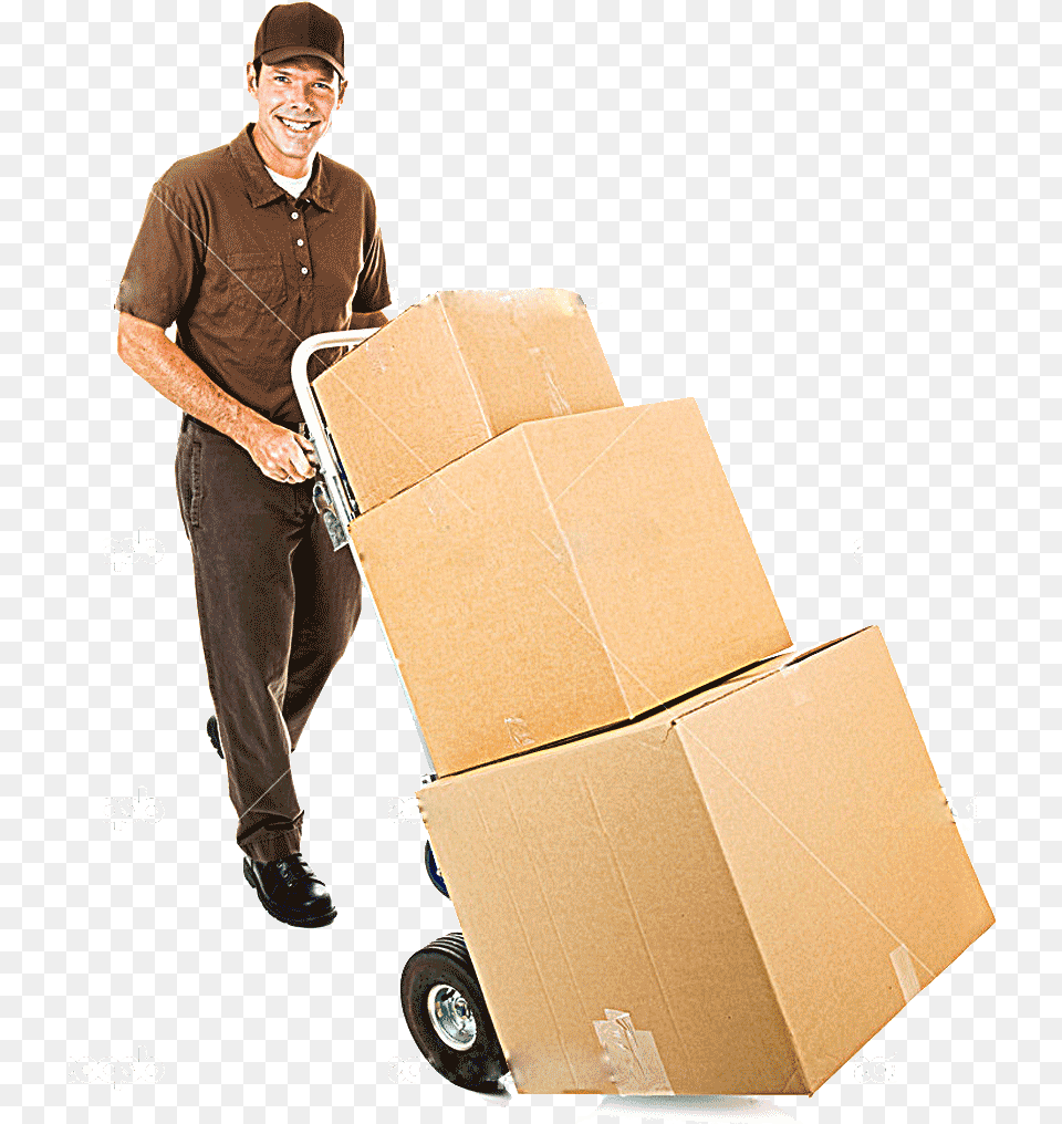 Our Services Include Transport Packing Storage Trailer Removalists Melbourne, Box, Cardboard, Carton, Person Free Png Download