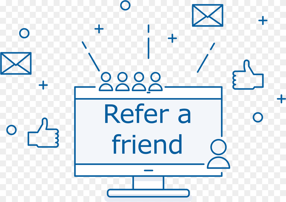 Our Simple And Easy Refer A Friend Scheme Rewards You Germanys Next Top Wife Jury, Text, Computer Hardware, Electronics, Hardware Free Png Download