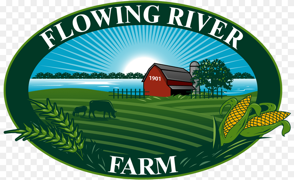 Our Story River Farm Logo, Agriculture, Outdoors, Nature, Field Png Image