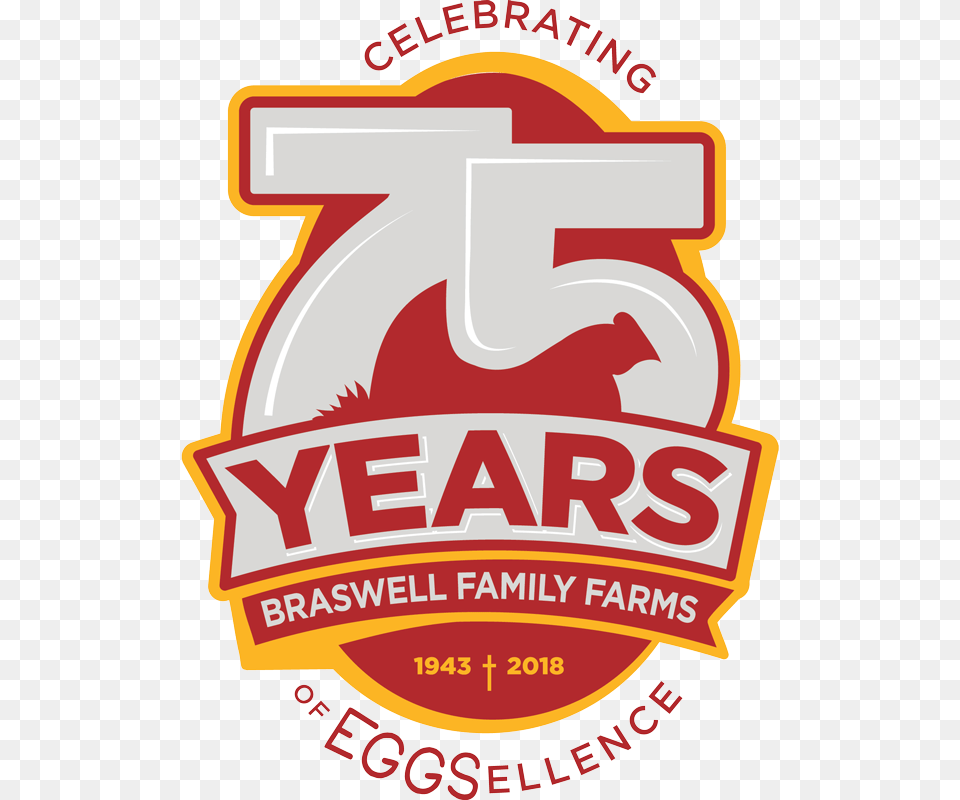 Our Story We Are Eggs Braswell Family Farms, Logo, Symbol, Food, Ketchup Free Transparent Png