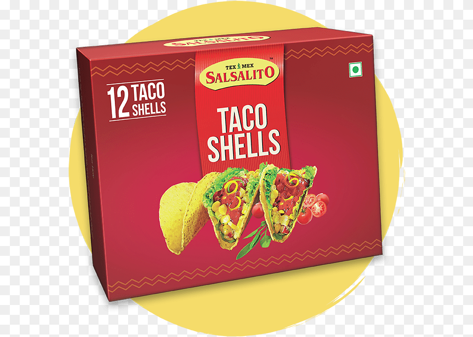 Our Taco Shells Are Made Of Gm Cornflour While Snack, Food, Box Free Png