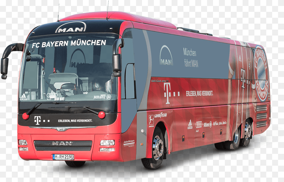 Our Team Buses Bus Hd, Transportation, Vehicle, Machine, Tour Bus Free Transparent Png