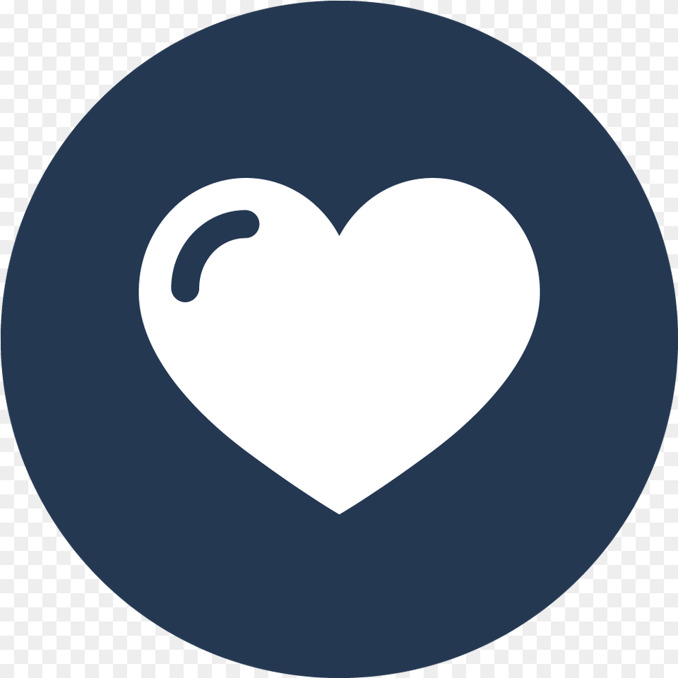 Our Veterinary Services Navy Blue Instagram Icon, Heart, Logo, Disk Free Png Download