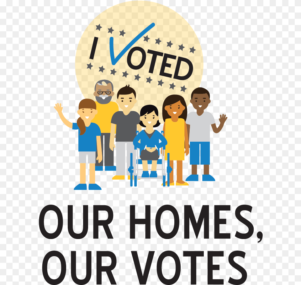 Our Votes Our Homes Our Voices, Advertisement, Poster, Boy, Child Png