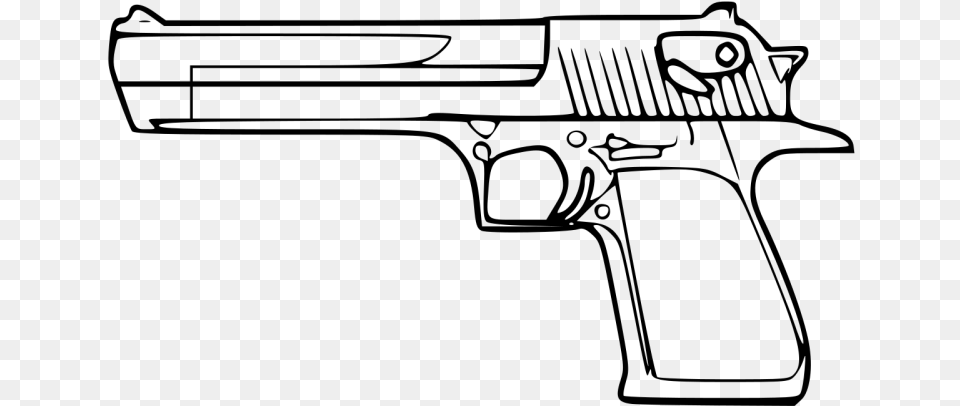 Ourclipart Pin Desert Eagle Clipart, Gray Png Image