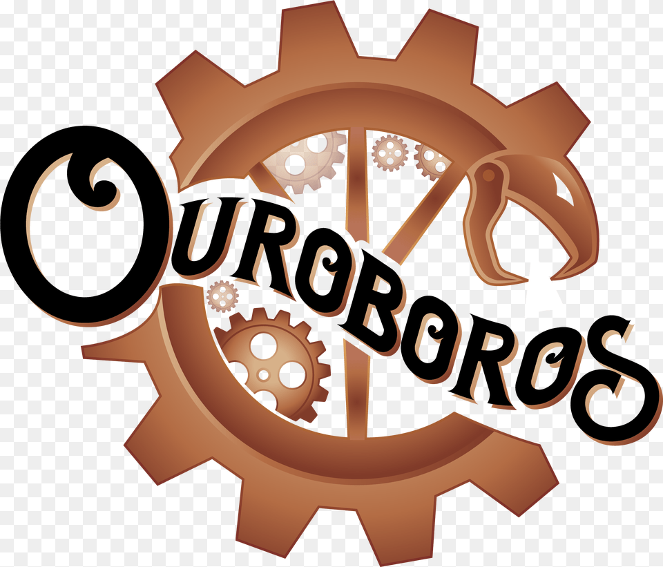 Ouroboros Illustration, Machine, Gear Free Png Download