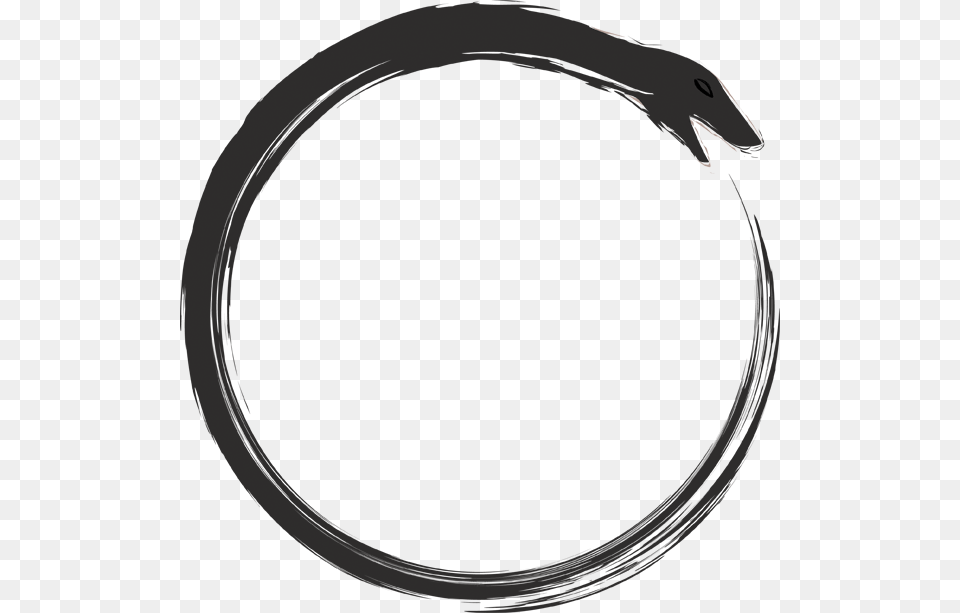 Ouroboros Simple Art Tattoo Png