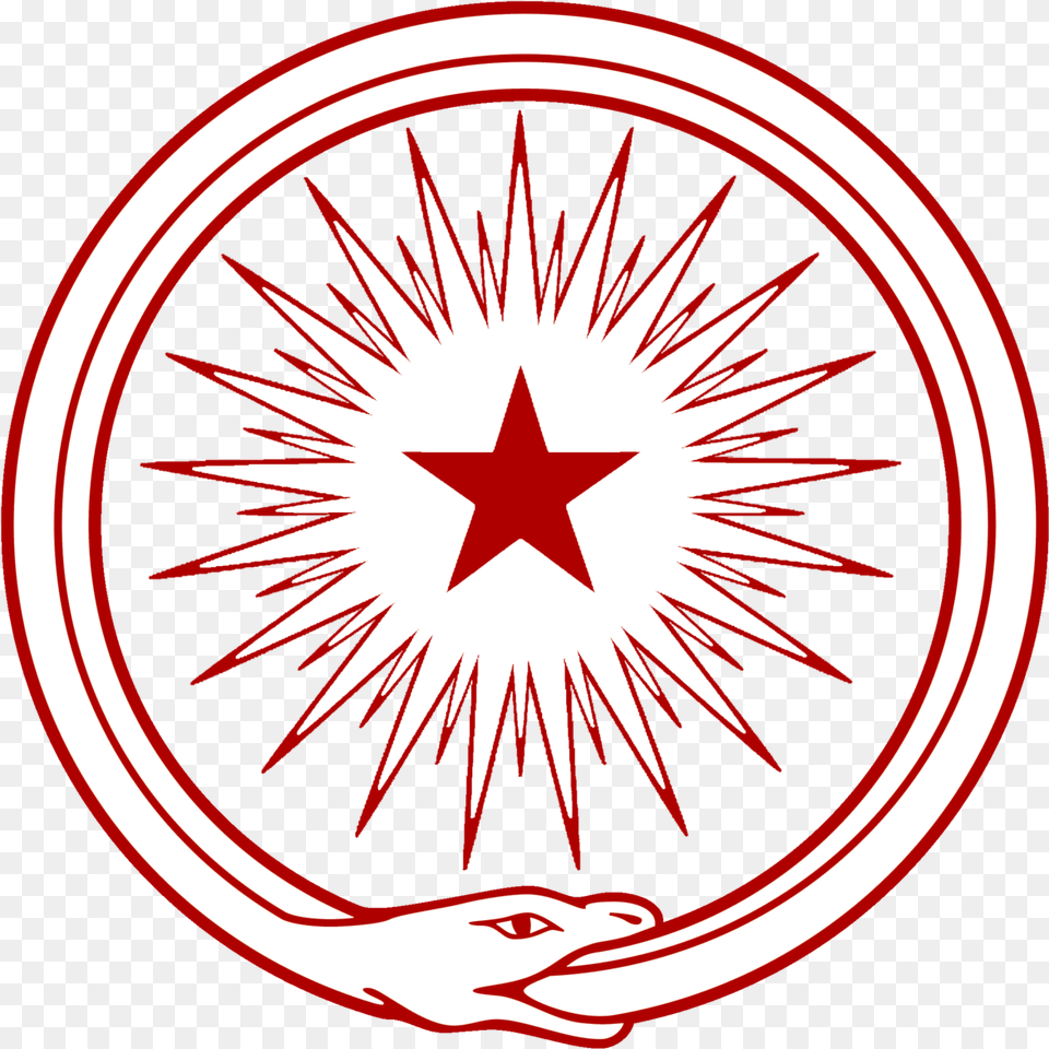 Ouroboros Socialism Chinese Company Seal, Symbol, Star Symbol Png Image