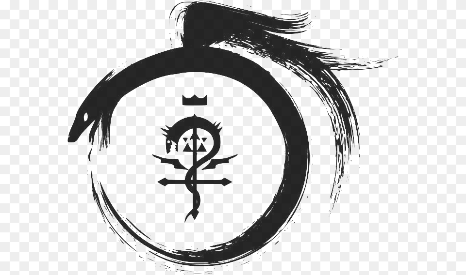 Ouroboros Symbol Snake Tattoo Ouroboros Tattoo, Cross Png Image