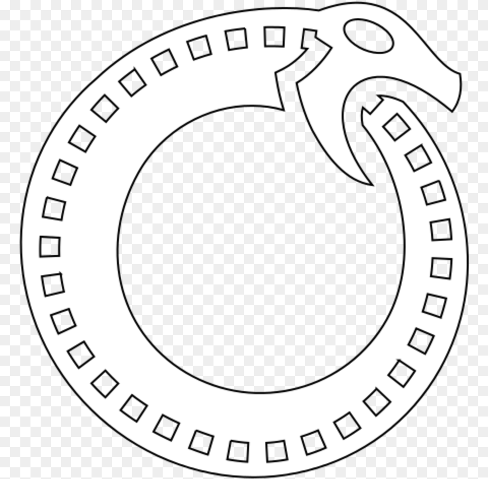 Ouroboros Wagoio Seattle Art Museum, Stencil Free Png Download