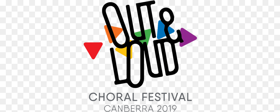 Out Amp Loud Choral Festival Out And Loud Choir Festival, Art, Triangle, Advertisement Free Png Download