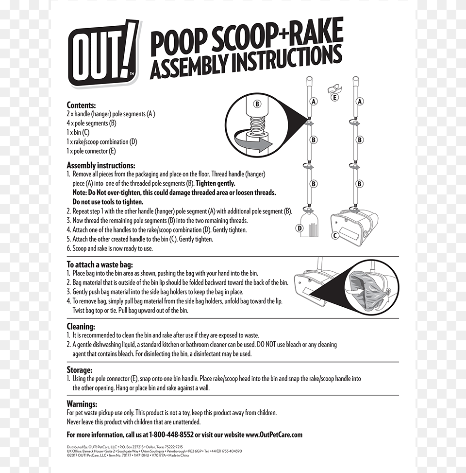 Out Dog Poop Scoop And Rake For Easy Dog Waste Pickup Pet, Advertisement, Poster, Page, Text Png