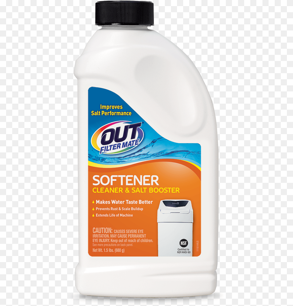 Out Filter Mate Water Softener Cleaner Amp Salt Booster Salt Removal Water Filter, Bottle Png