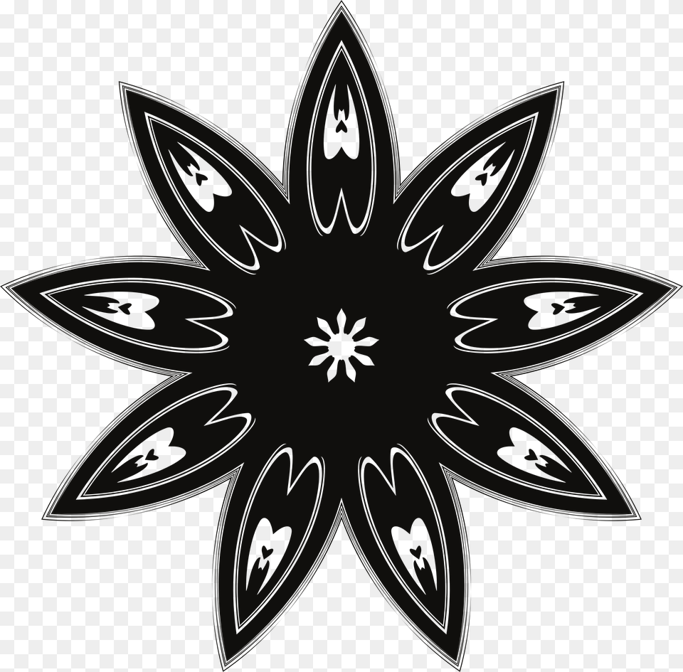 Out Of 5 Dentists Recommend This Ninja Star Clip Shuriken, Pattern, Symbol Free Png