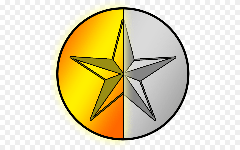 Out Of 5 Stars Circle, Star Symbol, Symbol, Gold Free Transparent Png