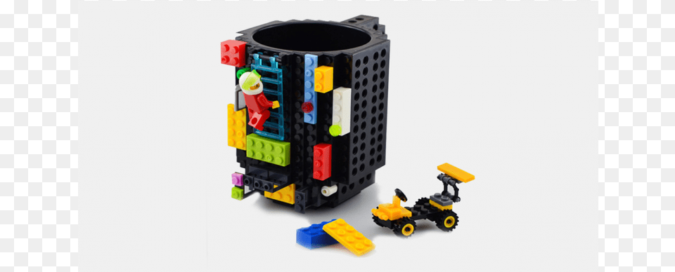 Out Of Stock Mug Lego Building Blocks Design Build On Lego Mug, Toy Png Image