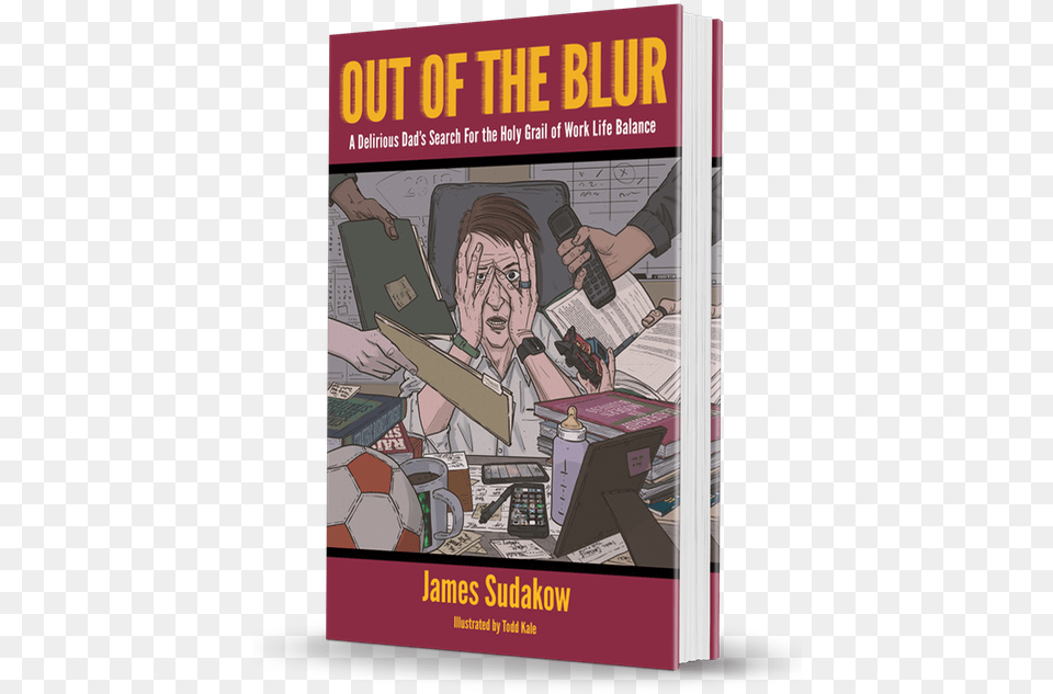 Out Of The Blur, Book, Comics, Publication, Electronics Png