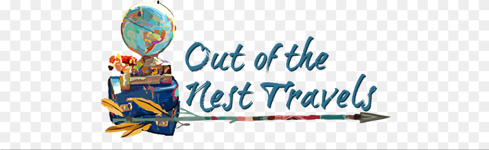 Out Of The Nest Travels Calligraphy, Baby, Person, Astronomy, Outer Space Free Png