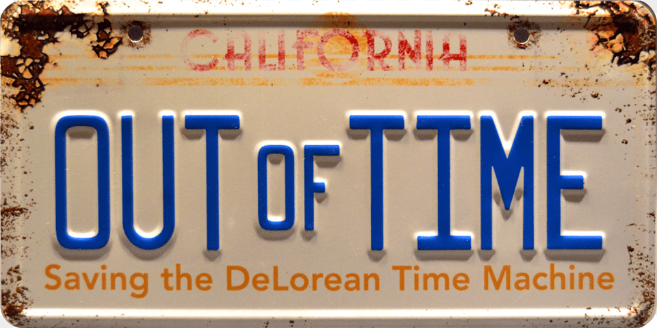 Out Of Time Prop Plate Movie Memorabilia Misprint From Almanaque Volver Al Futuro Free Transparent Png