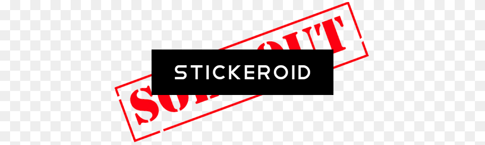 Out Sold, Sticker, Text Free Png