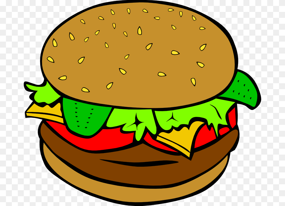 Out To Lunch Clipart, Burger, Food, Baby, Person Png