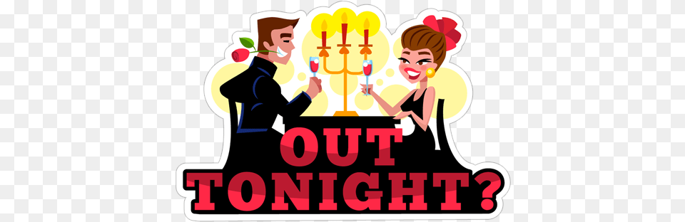 Out Tonight Cartoon, Face, Head, Person, Baby Free Png Download