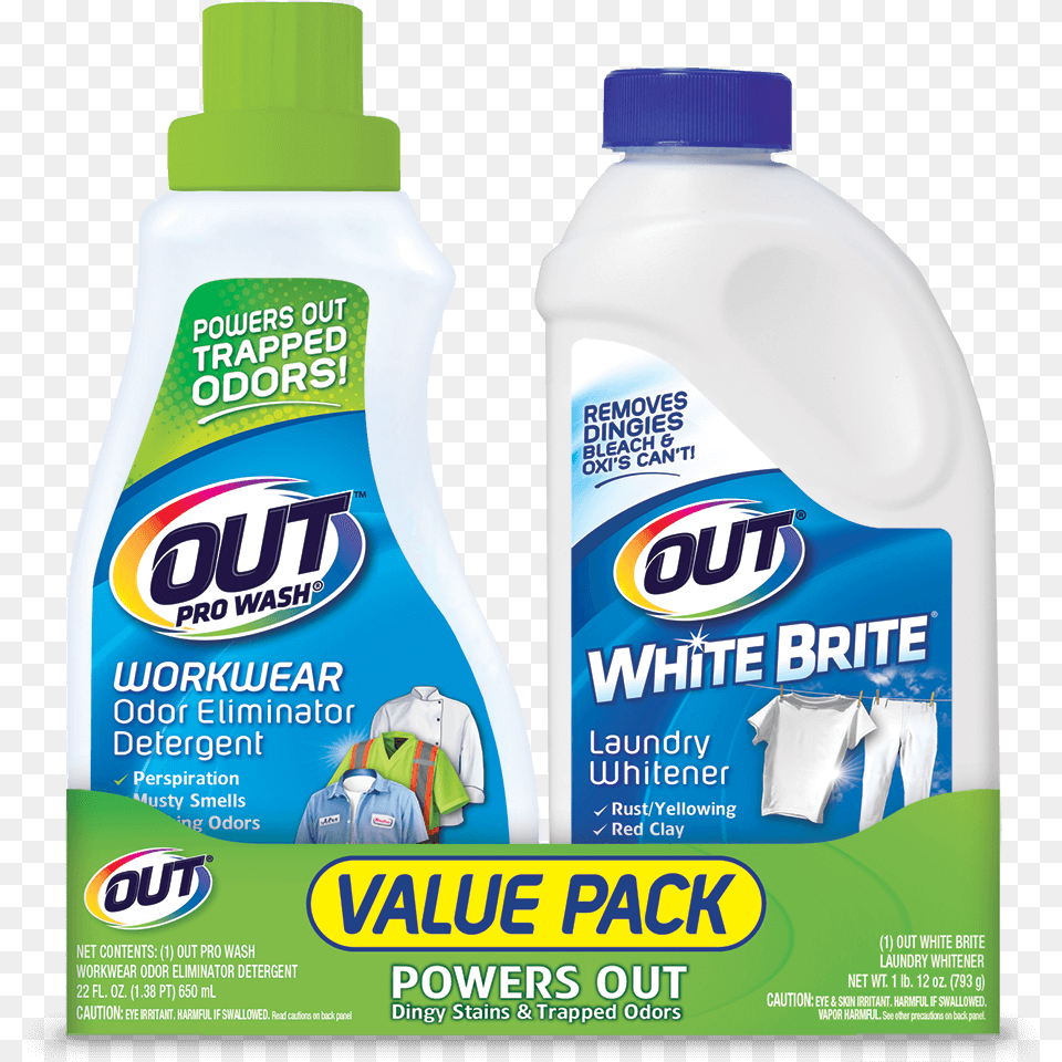 Out White Brite Laundry Whitener 28 Oz Bottle, Person, Food, Ketchup Free Png Download