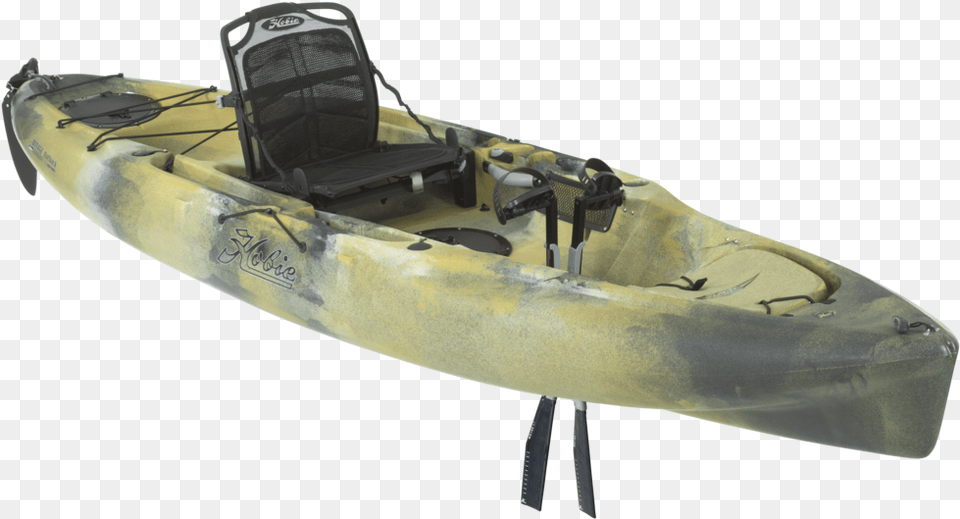 Outback 3 4view Camo Md180 Full Kayak Hobie Outback 2018, Boat, Canoe, Rowboat, Transportation Png