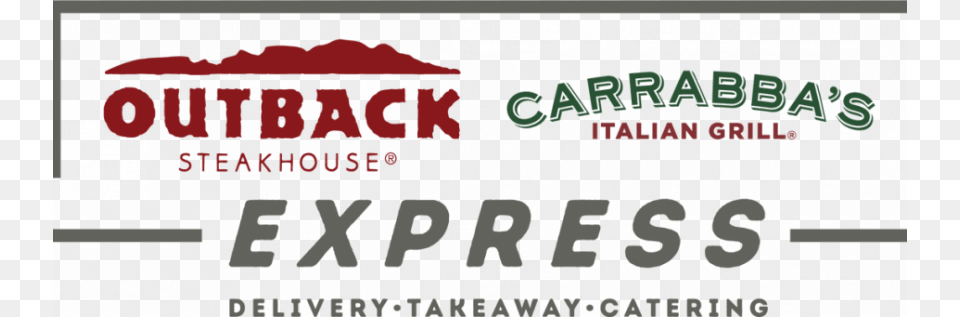 Outback And Carrabba39s Express Outback Carrabba39s Express Riverview, Text, Advertisement Png