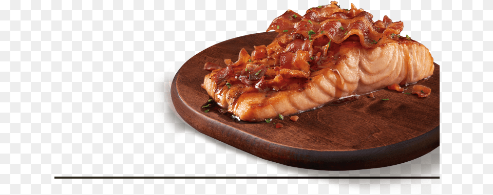 Outback Steakhouse Bourbon Salmon, Food, Meat, Pork, Food Presentation Free Png