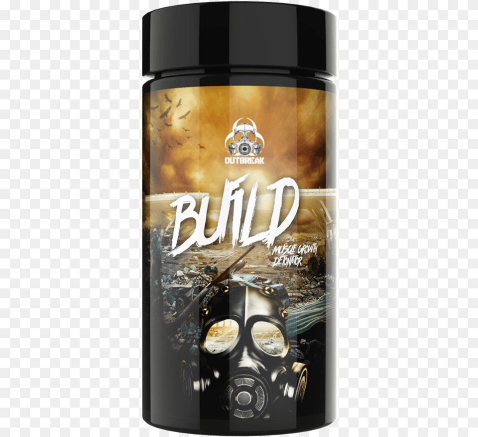 Outbreak Build Supplement, Bottle, Cosmetics, Perfume Free Png