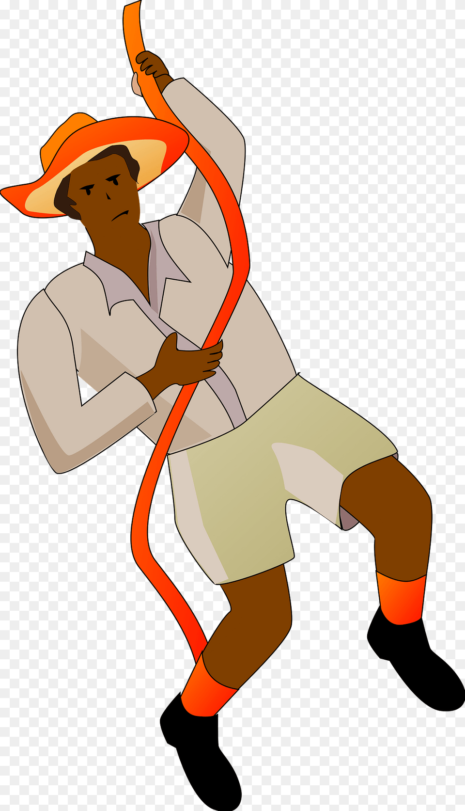 Outdoor Adventure Dude Dark Skin Tone Clipart, Clothing, Hat, Person, Face Png