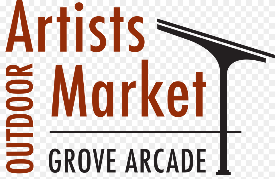 Outdoor Artists Market Grove Arcade, Text, People, Person, Advertisement Free Png Download