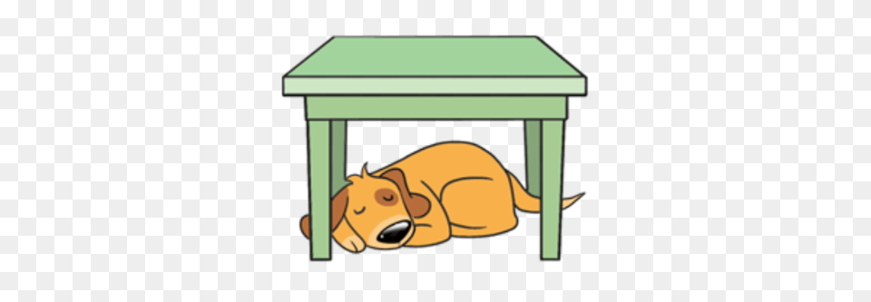 Outdoor Cat Cliparts Clip Art On Under The Table, Furniture, Animal, Mammal, Pig Free Png Download