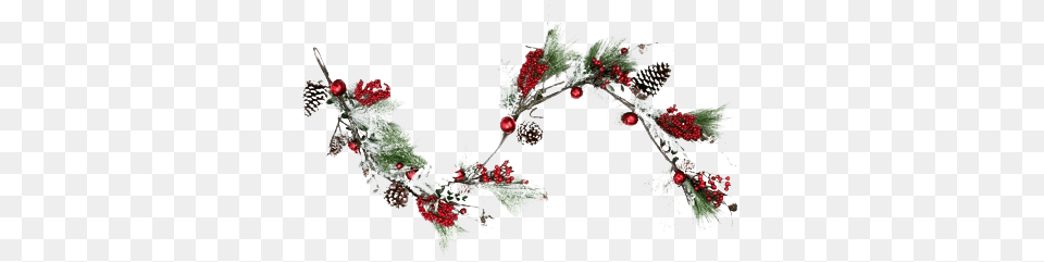 Outdoor Christmas Garland Picture Mart Garland, Ice, Nature, Outdoors, Weather Free Png Download