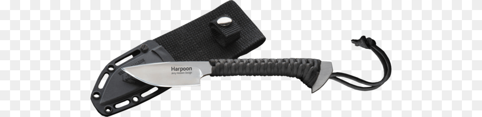 Outdoor Edge Harpoon Fixed 275quot Satin Blade Paracord, Dagger, Knife, Weapon Png Image