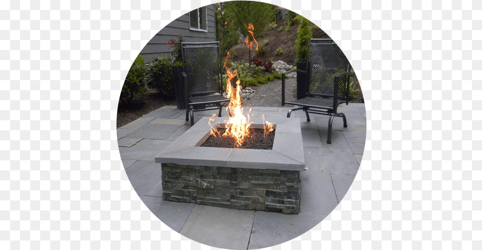 Outdoor Fire Pit Builder Houston Flame, Fireplace, Indoors, Bonfire, Chair Free Png Download